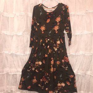 Reb & J. 220 floral midi dress